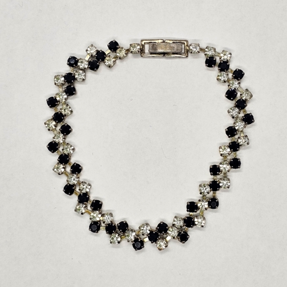Antique Rhinestone Bracelet